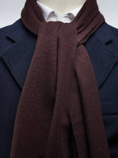 Dark Brown Winter Scarf