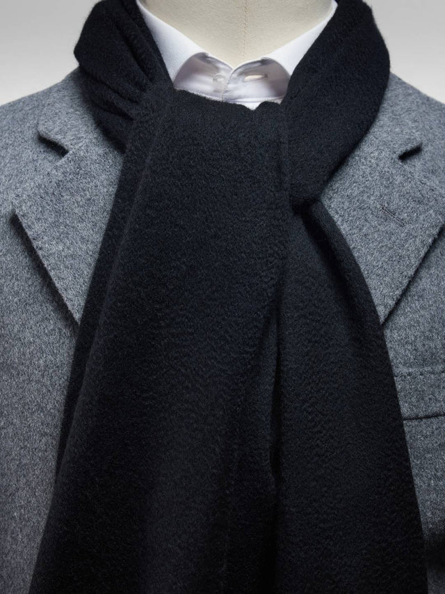 Black Cashmere Scarf