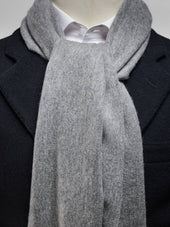 Light Grey Cashmere Scarf