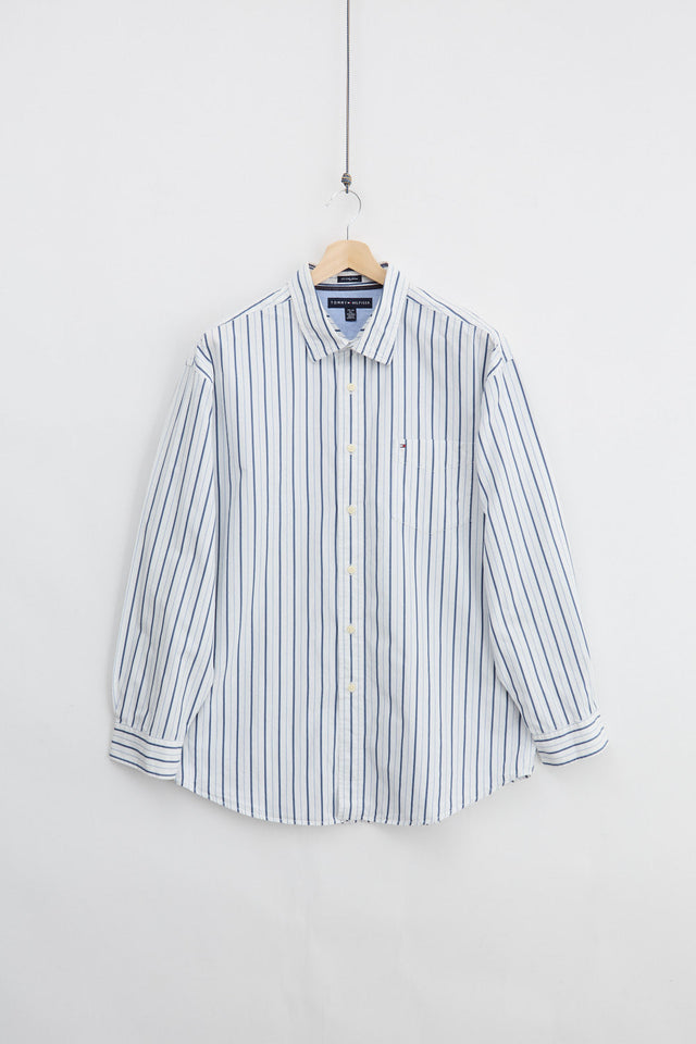 Tommy Hilfiger 2-Ply Striped Shirt (XL)