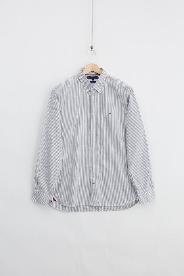 Tommy Hilfiger The Flex Striped Shirt (L)
