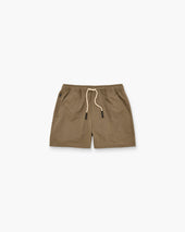 Taupe Linen Shorts