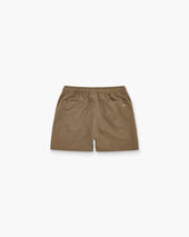 Taupe Linen Shorts