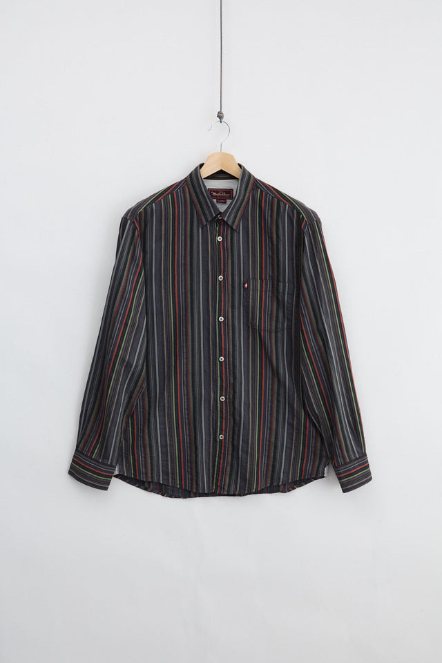 Marlboro Classics Striped Shirt (XL)