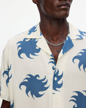 Sky Ember Viscose Shirt