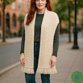 12a Aran Scarf Cashmere Range