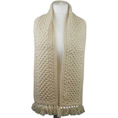12a Aran Scarf Cashmere Range