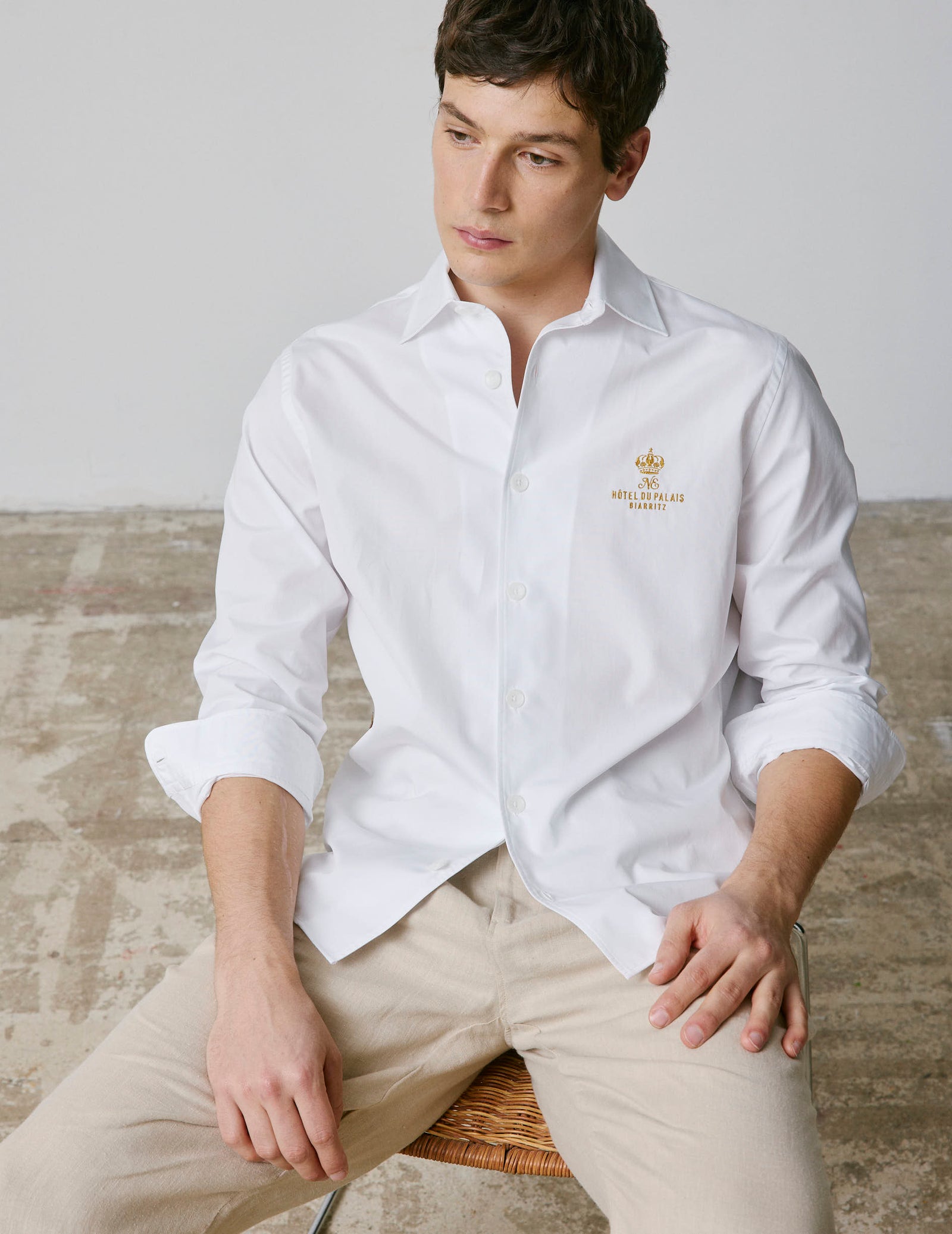 Chemise Mixte Ainhoa Blanche