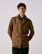 Chemise Aristote Marron