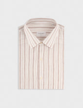 Chemise Auguste En Lin Ray Beige