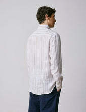 Chemise Auguste En Lin Ray Beige