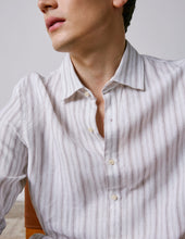 Chemise Auguste En Lin Ray Beige