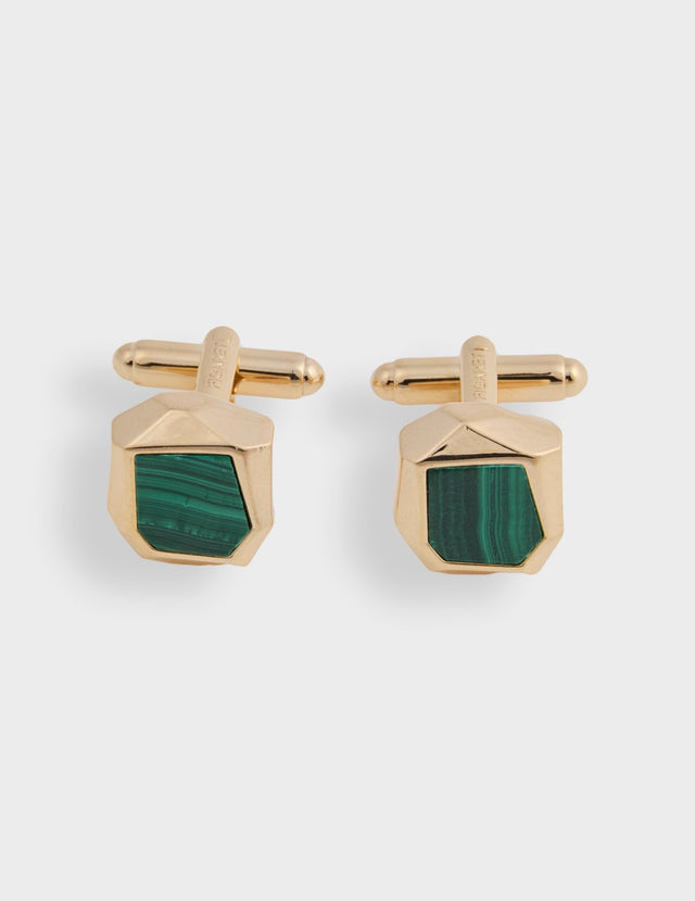 Gold cufflinks