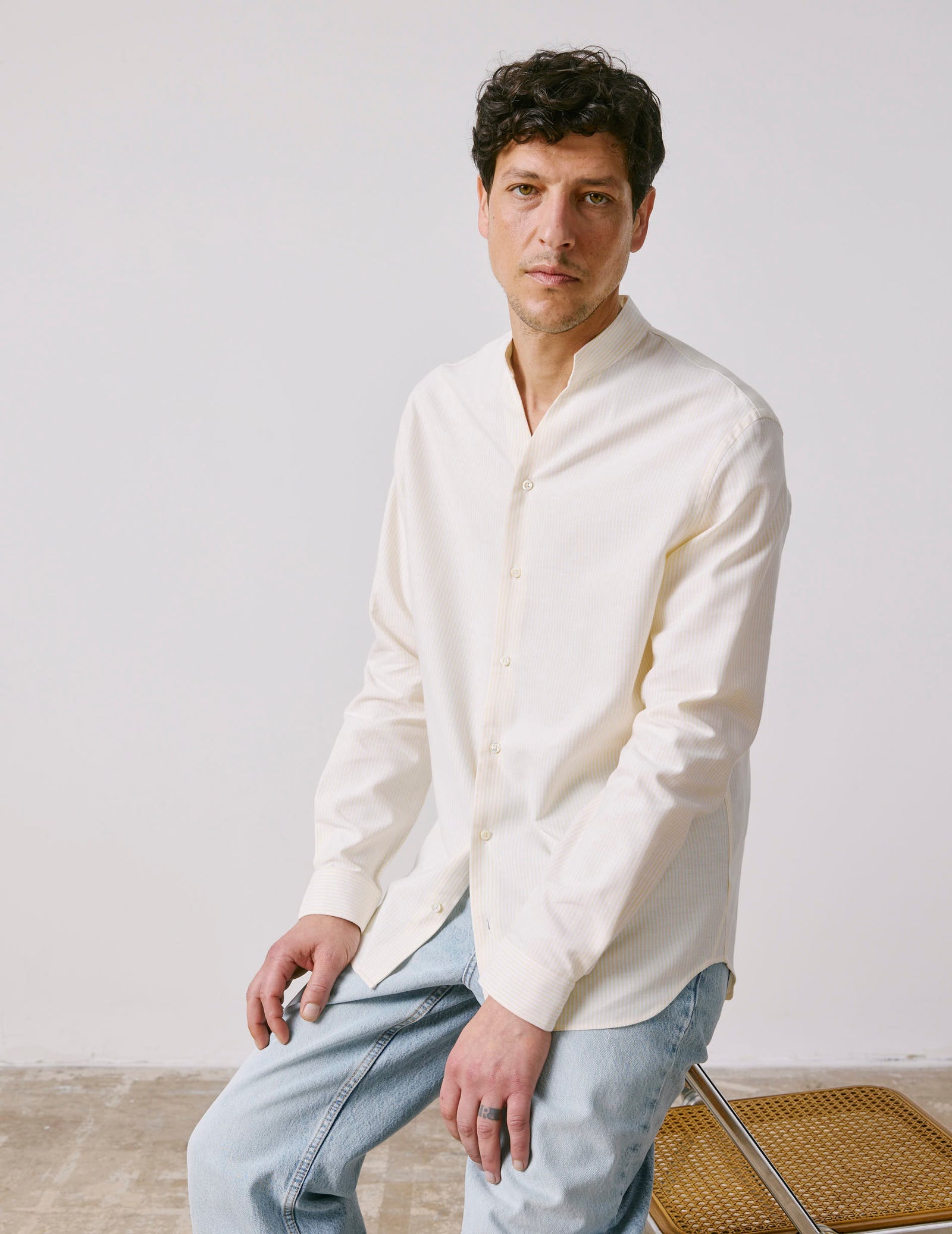 Chemise Carl Ray E Jaune