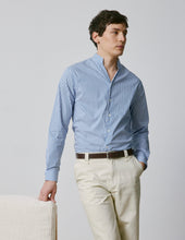 Chemise Carl rayée bleue
