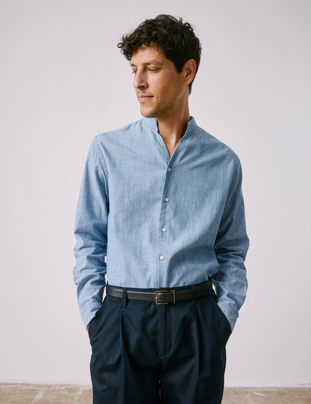 Blue Carl shirt