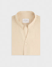Chemise Carl En Lin Beige