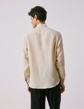 Carl Shirt In Beige Linen