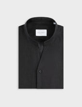 Chemise Carl En Lin Noir