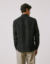 Chemise Carl En Lin Noir