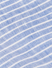 Chemise Carl En Lin Ray Bleu