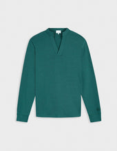 Charles dark green cotton T-shirt