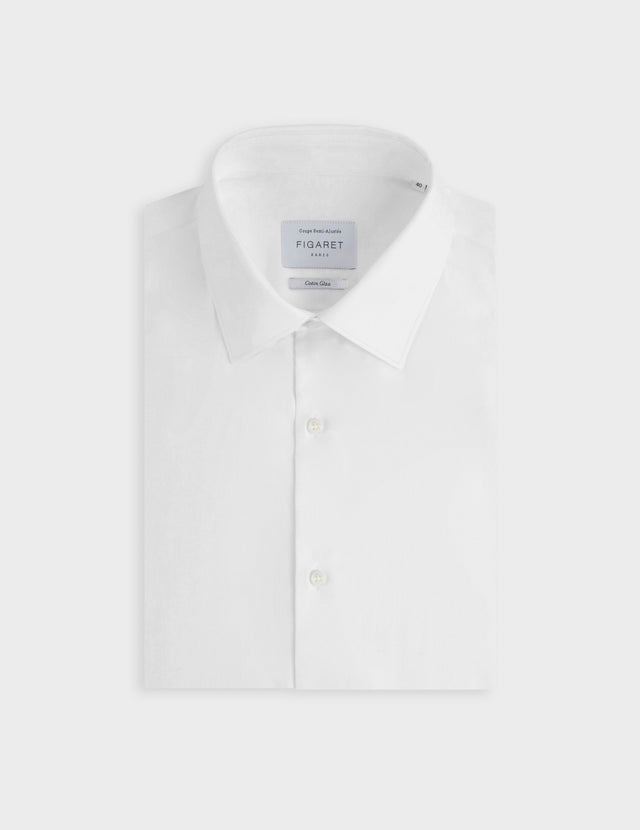 Chemise semi-ajustée Prestige blanche
