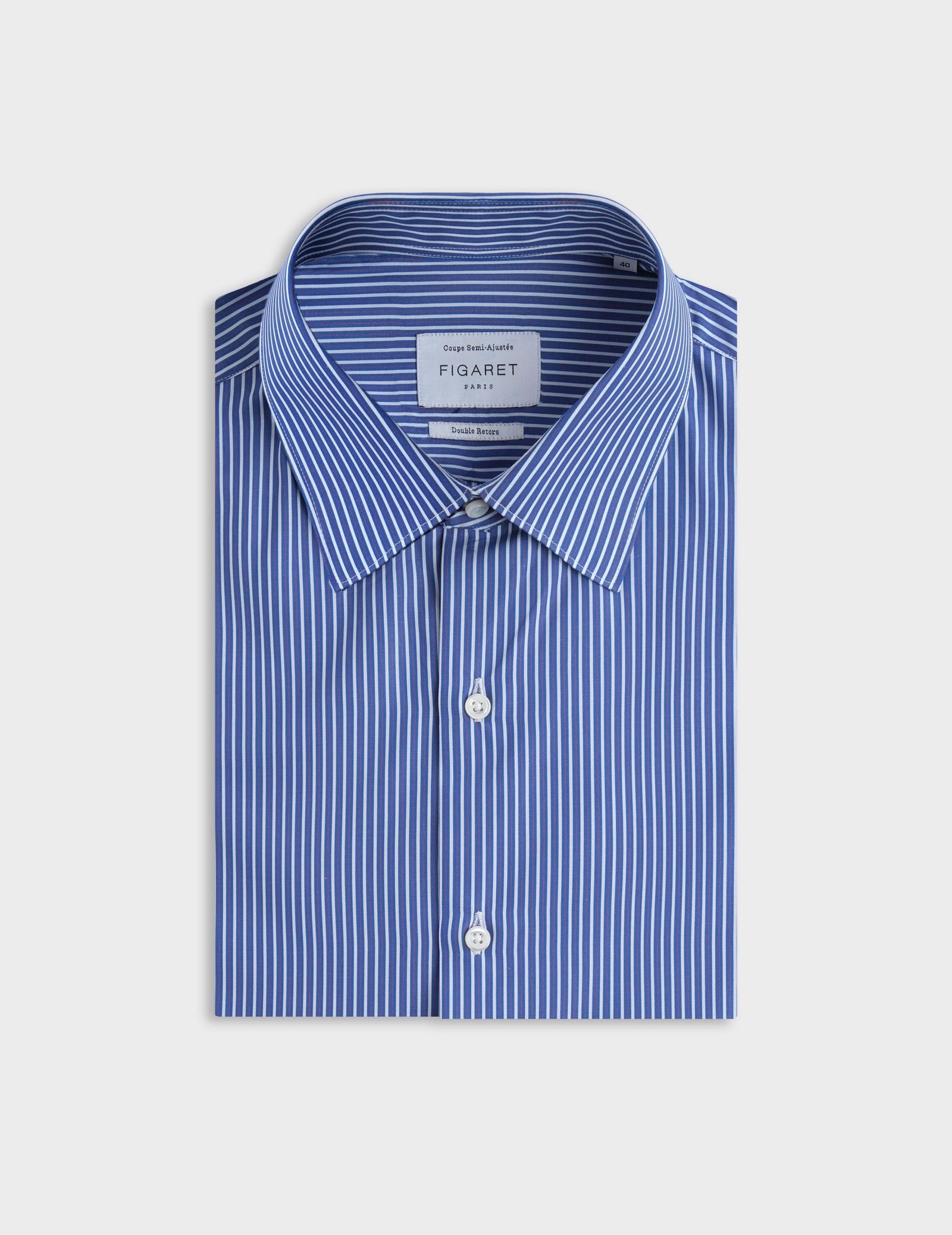 Chemise Semi Ajust E Ray E Bleu Marine