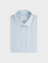 Classic striped green shirt