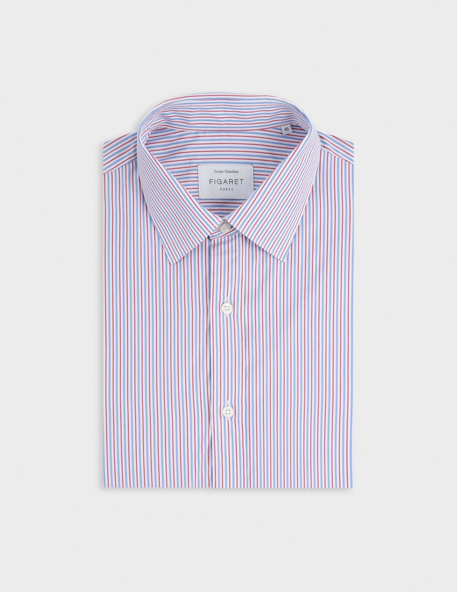 Classic striped red Travel shirt