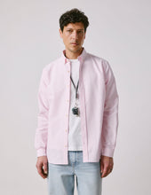 Chemise Gaspard rayée rose