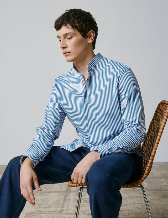Chemise Herwin bleue