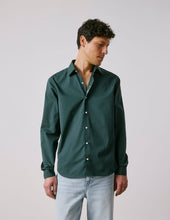 Chemise Mixte Je T Aime Verte Fonc E