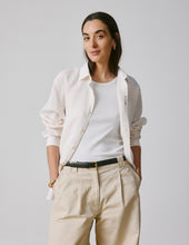 Chemise Mixte Je T Aime En Lin Cru