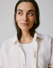 Chemise Mixte Je T Aime En Lin Cru