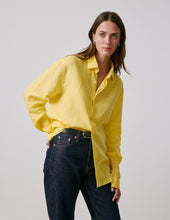Chemise Mixte Je T Aime En Lin Jaune
