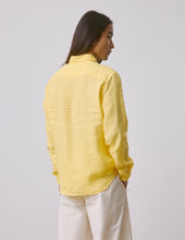 Chemise Mixte Je T Aime En Lin Jaune