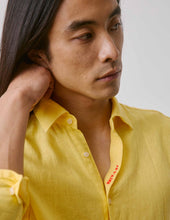 Chemise Mixte Je T Aime En Lin Jaune