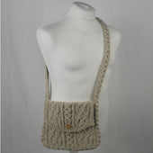 12K Aran Shoulder Bag in Linen Cotton | Inverallan Ltd