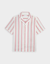 Chemise Leandre Manches Courtes Ray E Bordeaux