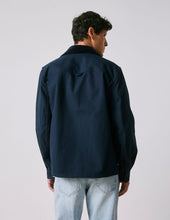 Surchemise Mael En Canvas De Coton Marine