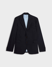 Veste De Costume Marlon En Laine Vierge Marine