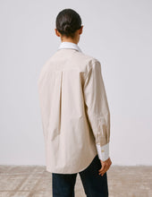 Chemise Math A Gorge Cach E Ray E Beige