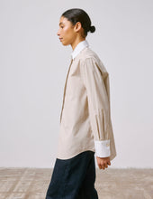 Chemise Math A Gorge Cach E Ray E Beige