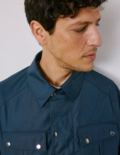 Blouson Aviateur Nelson En Canvas De Coton Marine