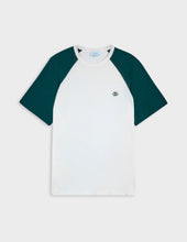 T Shirt Neville En Coton Cru Et Vert