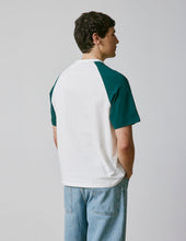 T Shirt Neville En Coton Cru Et Vert