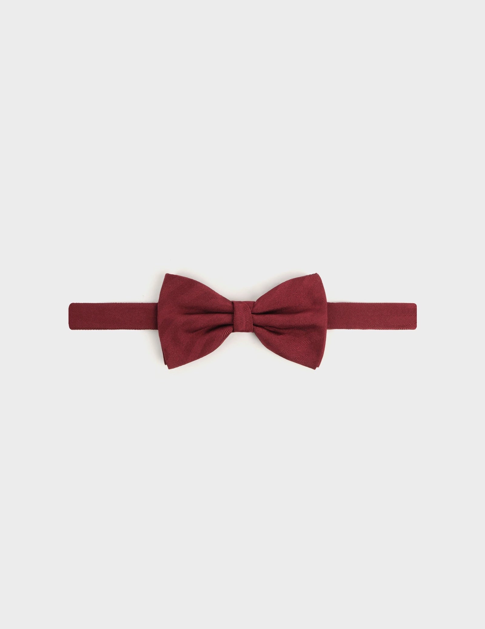 N Ud Papillon Motifs Chevron Bordeaux