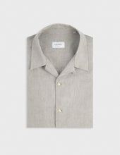 Chemise Nylan En Lin Gris Clair