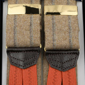Striped Wool Braces